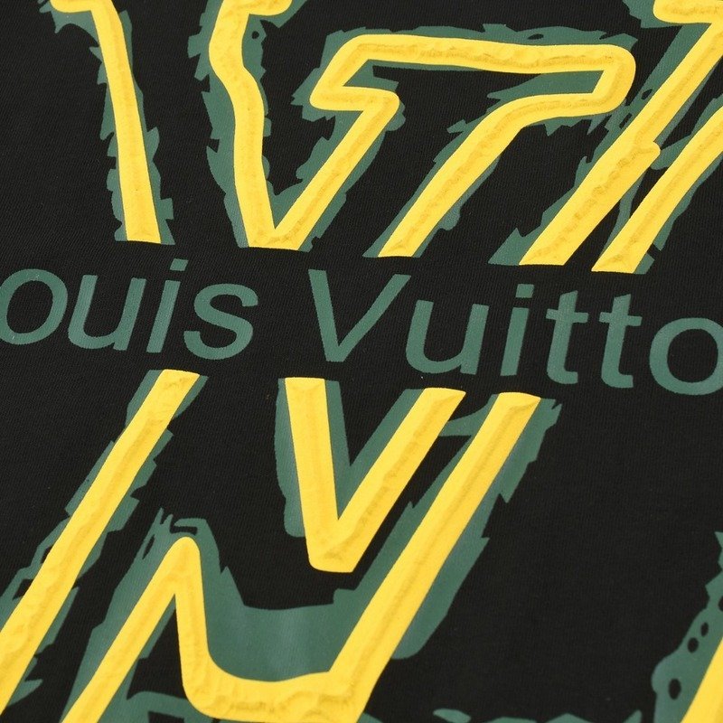 Футболка Louis Vuitton With A Brand "Black" фото № 3