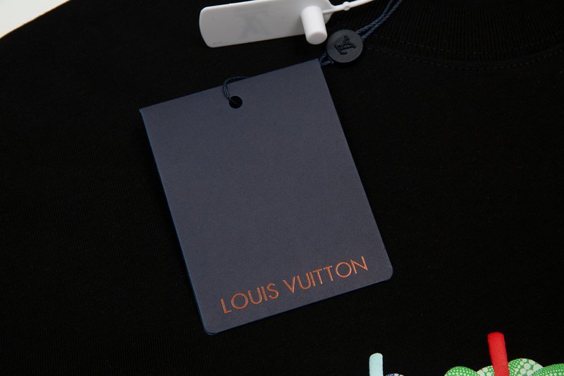 Футболка Louis Vuitton Vegetable Print "Black" фото № 3