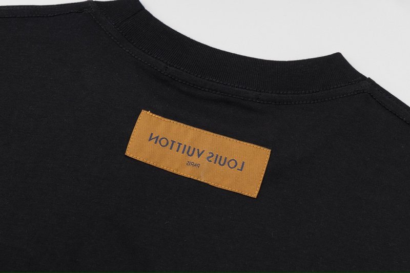 Футболка Louis Vuitton Triplet - Logo "Black" фото № 2