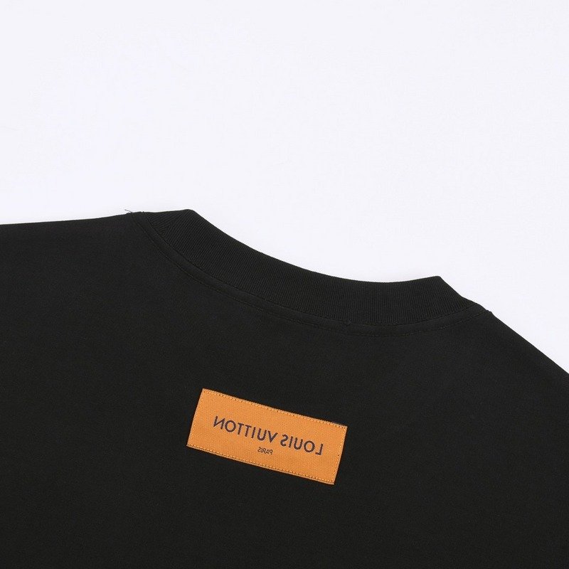 Футболка Louis Vuitton Print - Teddy Bear "Black" фото № 2