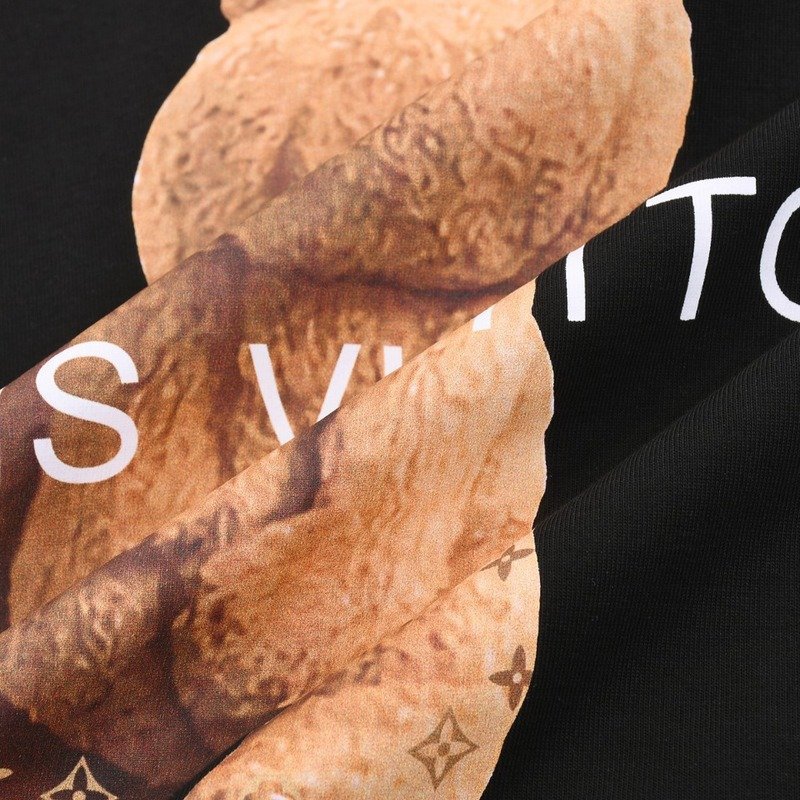 Футболка Louis Vuitton Print - Teddy Bear "Black" фото № 4