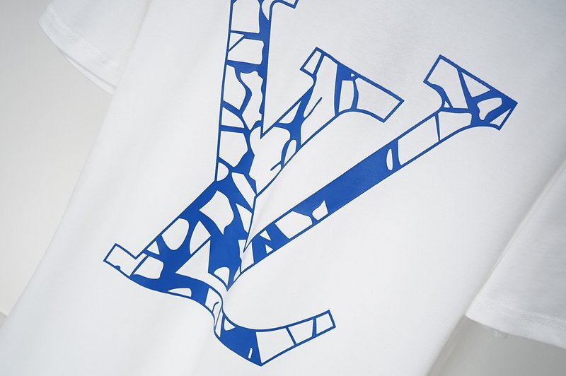 Футболка Louis Vuitton Logo LV "White" фото № 5