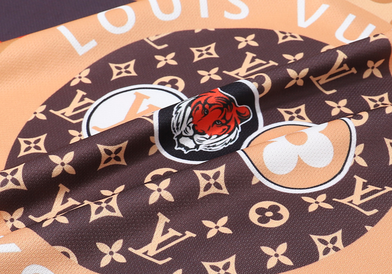 Футболка Louis Vuitton Trunks Bags Text "Orange" фото № 3