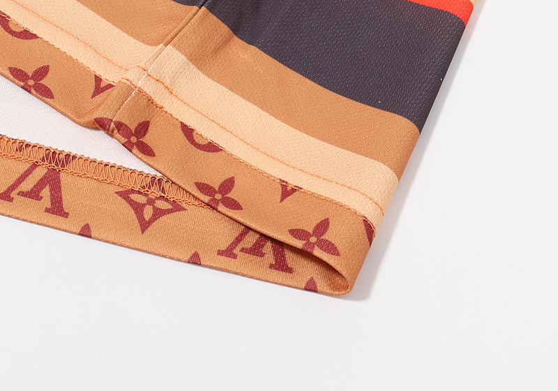 Футболка Louis Vuitton Trunks Bags Text "Orange" фото № 4