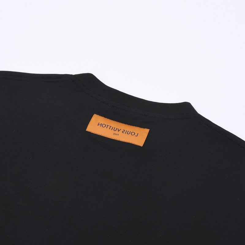 Футболка Louis Vuitton Many Emblems "Black" фото № 2