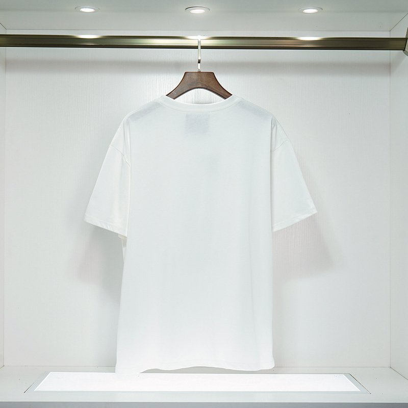 Футболка Moschino Solid Color With Logo "White" фото № 4