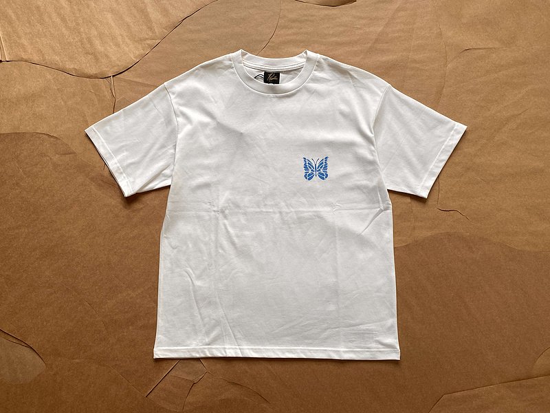 Футболка Needles Butterfly "White" фото № 2