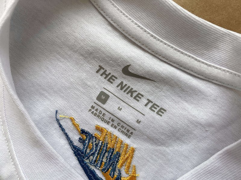 Футболка Nike Logos "White" фото № 2