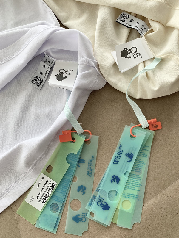 Футболка Off White Human trend "White" фото № 7