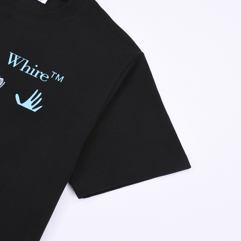 Футболка Off White Sad Robot "Black" фото № 8