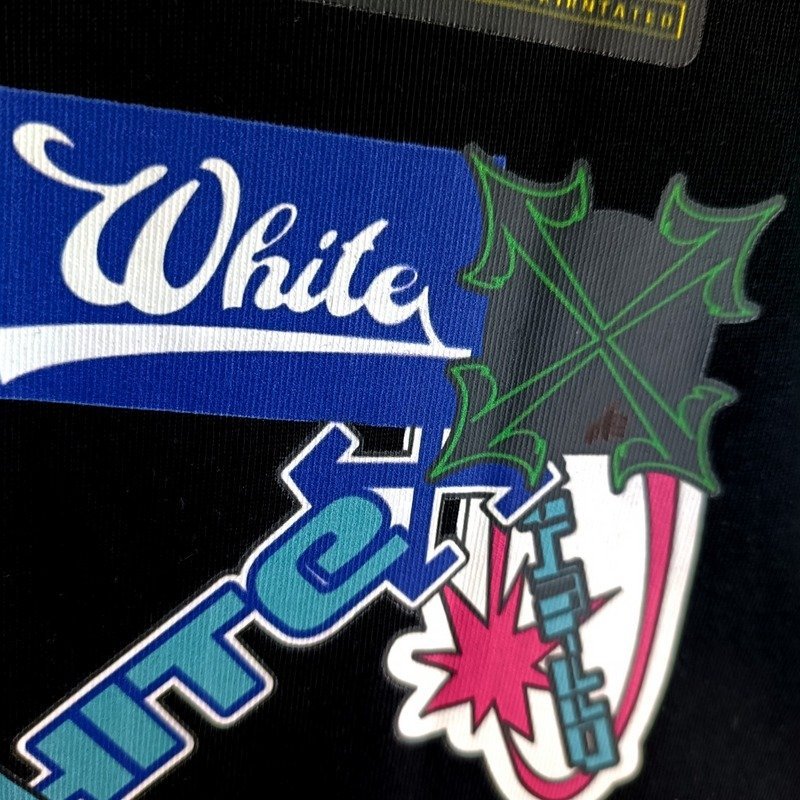 Футболка Off White Alien Design "Black" фото № 3