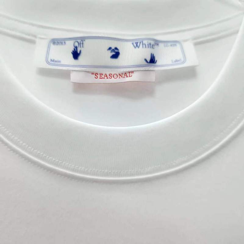 Футболка Off White Holding In His Hands "White" фото № 5