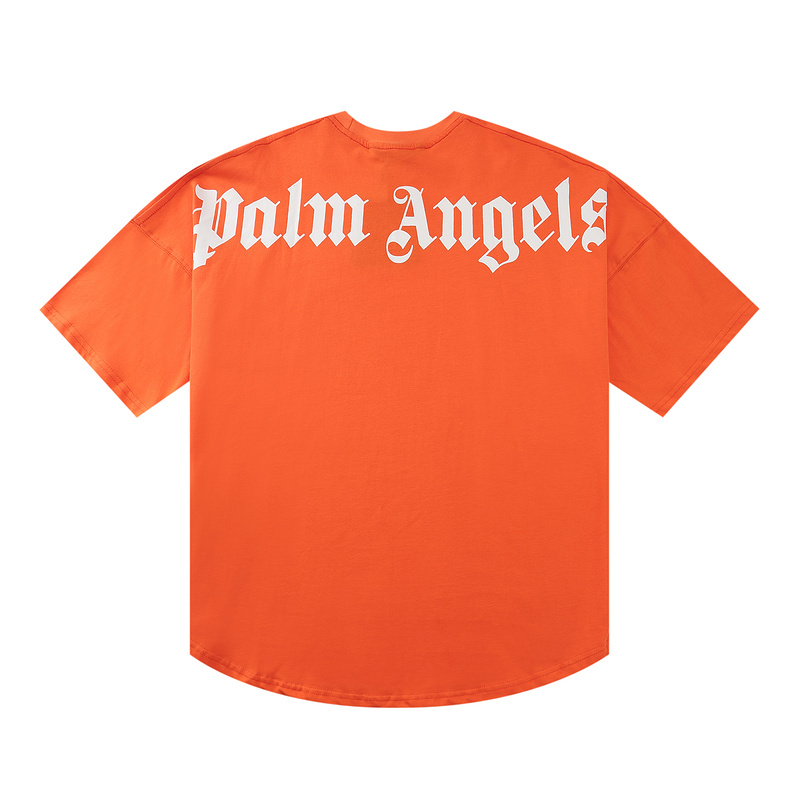 Футболка Palm Angels With The Brand Name "Orange" фото № 2
