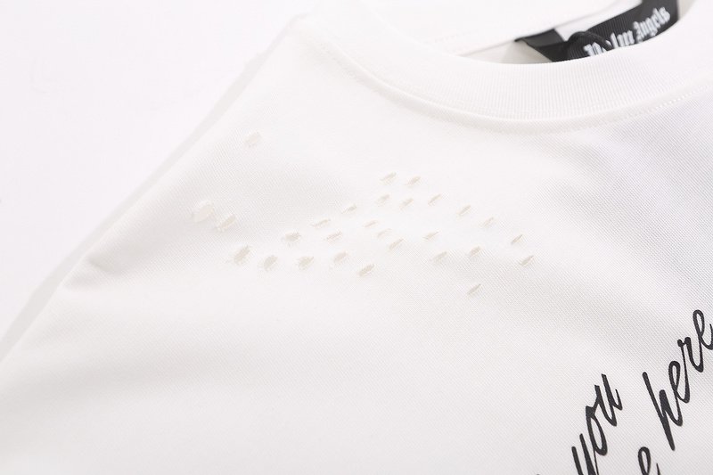 Футболка Palm Angels Wish You Were Here "White" фото № 9