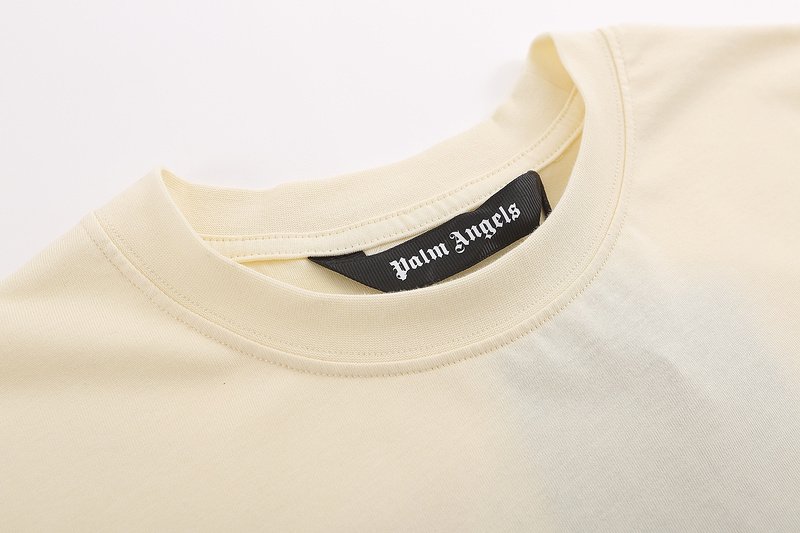 Футболка Palm Angels Burn Up "Cream" фото № 8