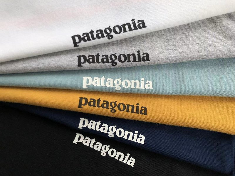 Футболка Patagonia Mountain View And Lettering Save Our Home Planet "Navy" фото № 5