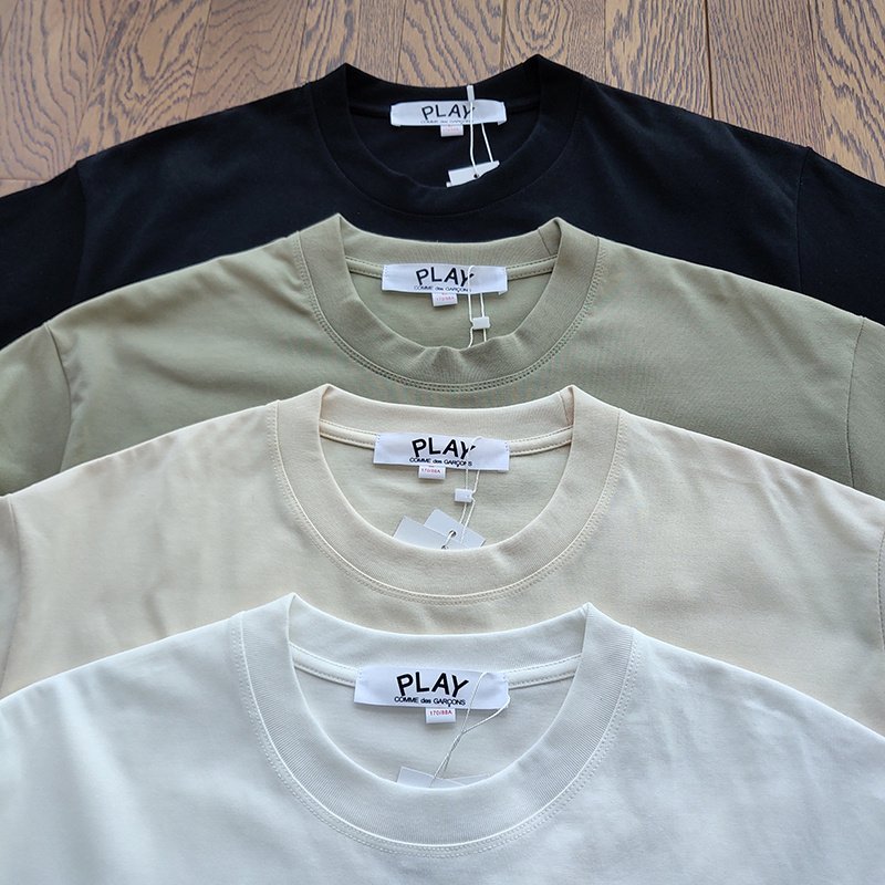 Футболка Play Cotton With Red Logo "Gray/Brown" фото № 4