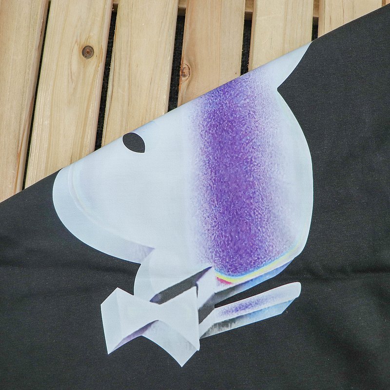 Футболка Playboy Big Back Logo With Purple Line "Black" фото № 7