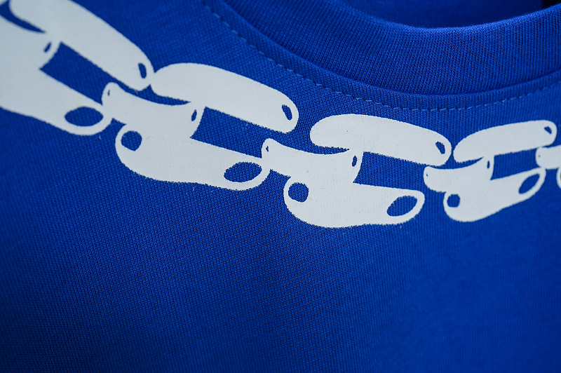 Футболка Prada Thick Chain With Suspension "Blue" фото № 7