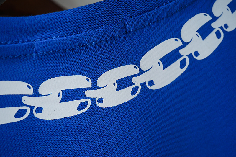 Футболка Prada Thick Chain With Suspension "Blue" фото № 5