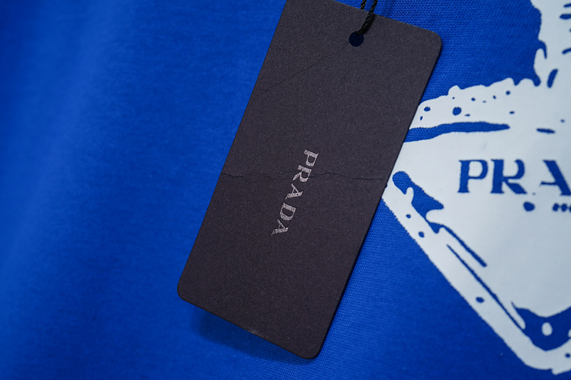 Футболка Prada Thick Chain With Suspension "Blue" фото № 4
