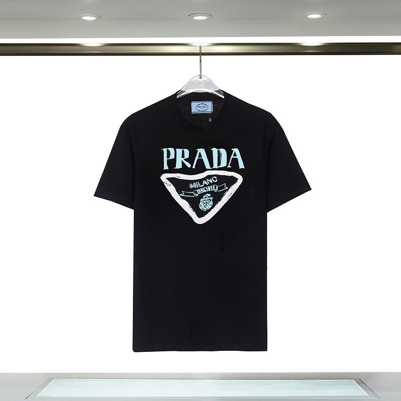Футболка Prada Jagged Logo Print "Black" фото № 4
