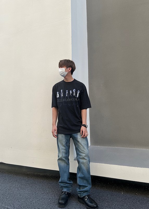 Футболка Rammstein 1998 "Black" фото № 7