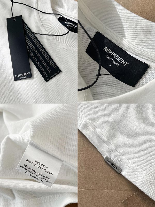 Футболка Represent Owners "White" фото № 2