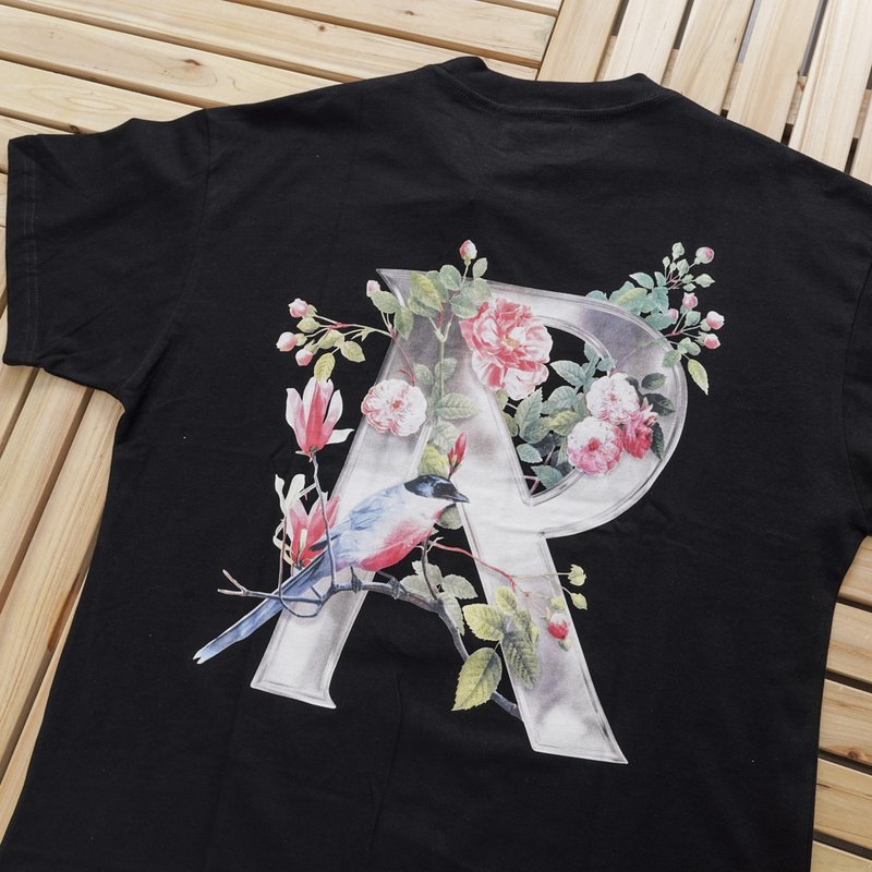 Футболка Represent Floral Print "Black" фото № 4
