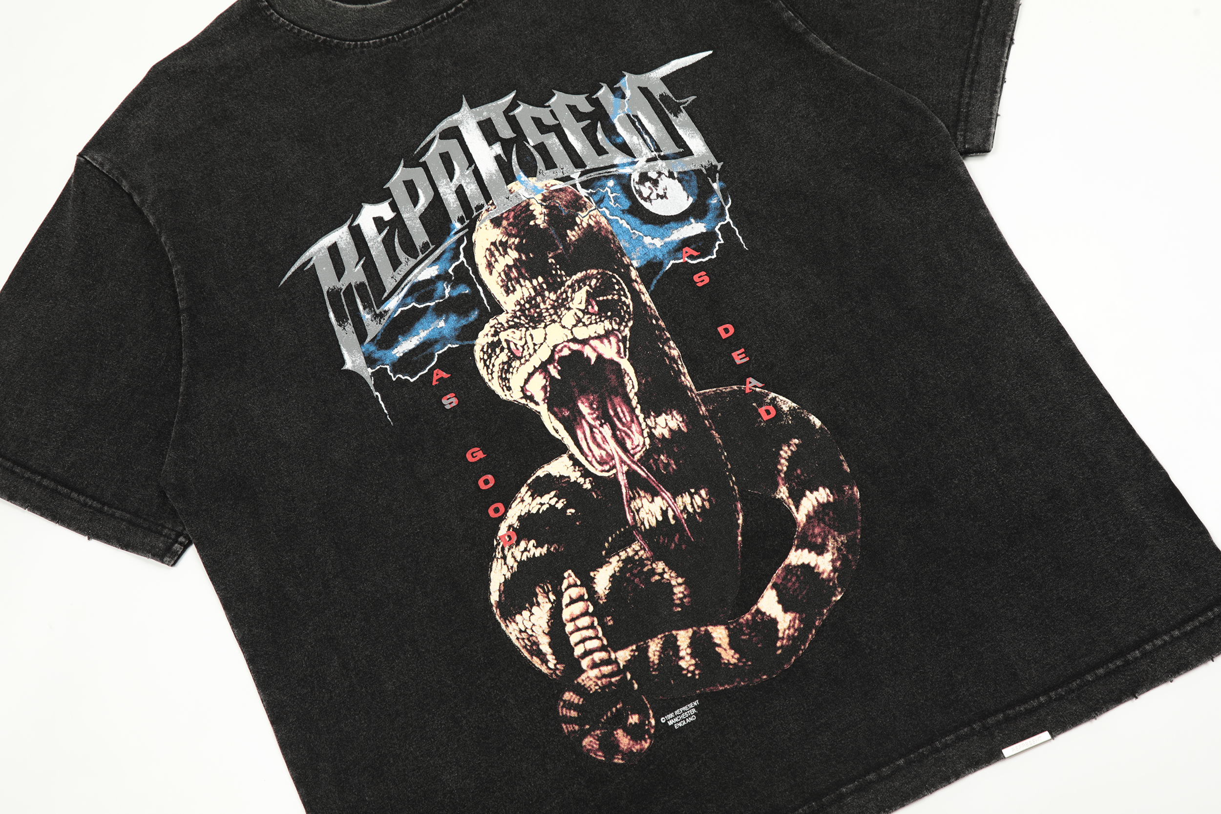 Футболка Represent As Good As Dead Snake "Black" фото № 6