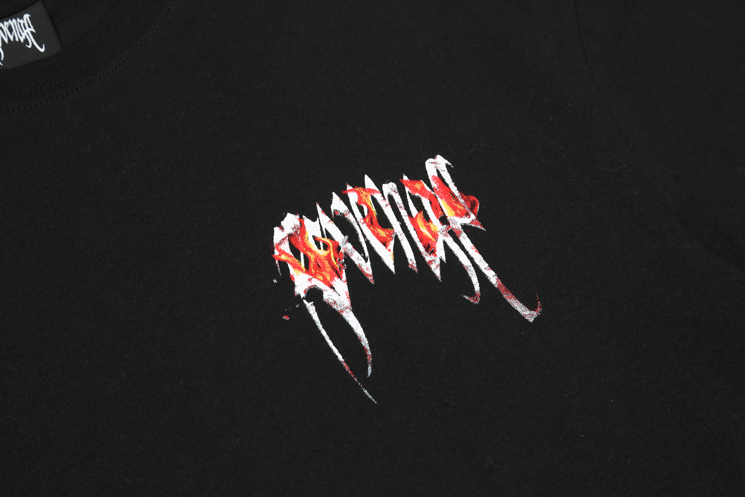 Футболка Revenge R in Flame "Black" фото № 5