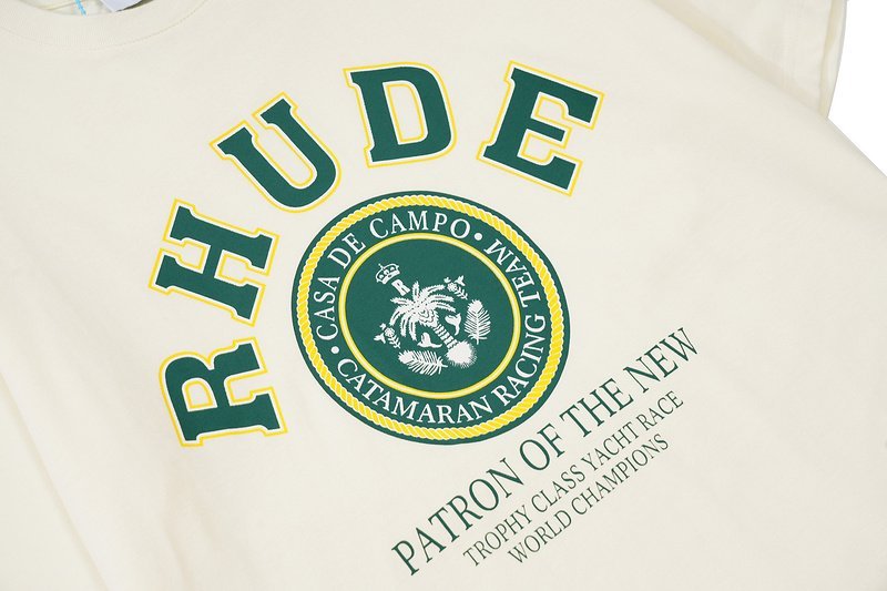 Футболка Rhude Catamaran Racing Team "White" фото № 8