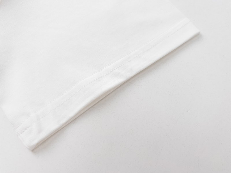 Футболка Saint Laurent With Monogram "White" фото № 5