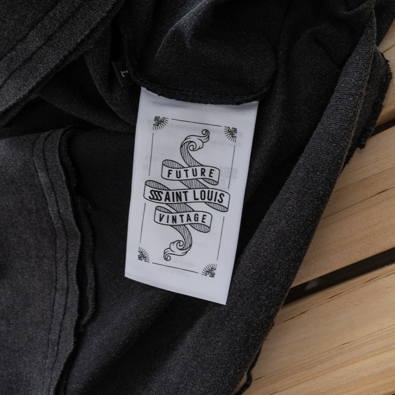 Футболка Saint Louis Future Vintage "Black/Gray" фото № 4