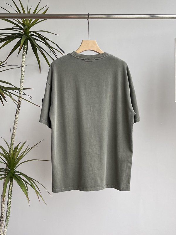 Футболка Stone Island Patch Four-Pointed Star "Olive" фото № 4