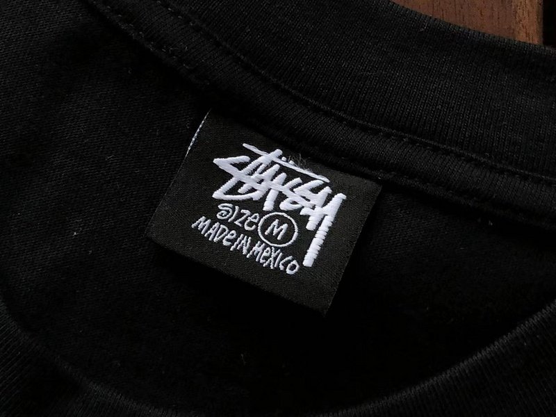 Футболка Stussy Inscription Paris "Black" фото № 3