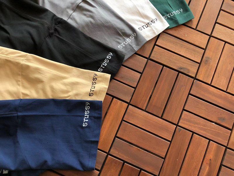 Футболка Stussy Circle From Curve Lines "Brown" фото № 4