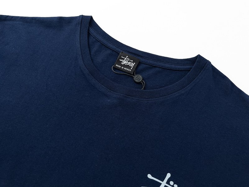 Футболка Stussy With A Bright Picture "Blue" фото № 6