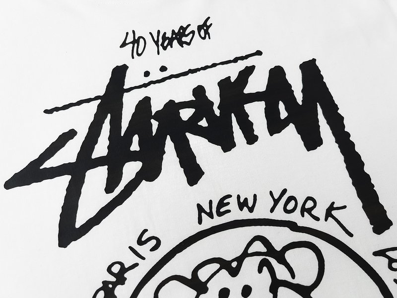 Футболка Stussy 40 Years Of "White" фото № 5