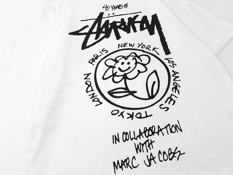 Футболка Stussy 40 Years Of "White" фото № 6