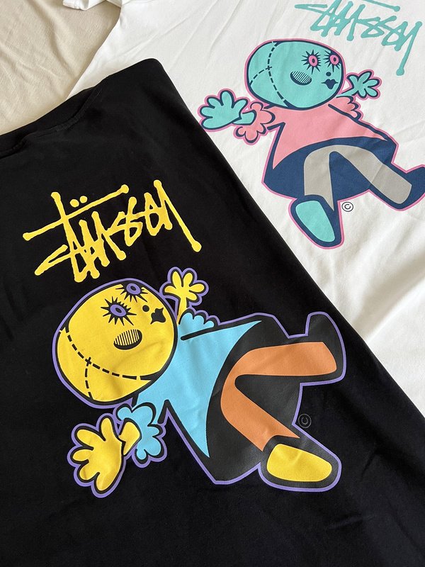 Футболка Stussy Doll "Black" фото № 4