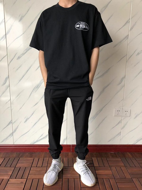 Футболка Stussy Lettering And Playing Cubes In Oval "Black" фото № 9