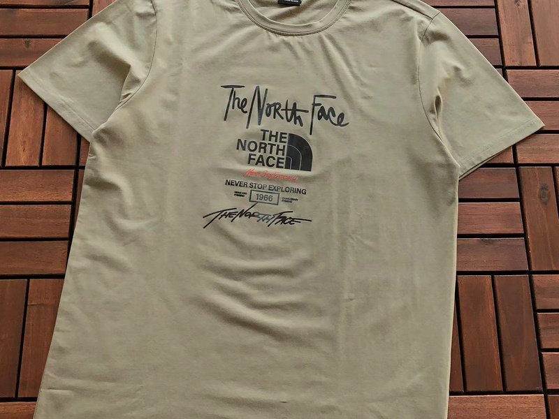 Футболка The North Face Logo With Lettering "Green" фото № 2