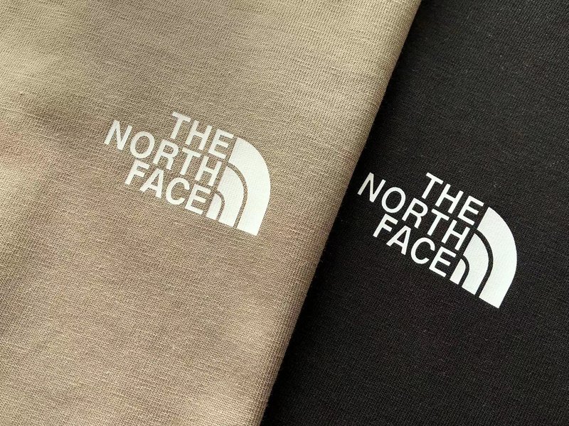 Футболка The North Face Logo Above Mountain View "Black" фото № 8