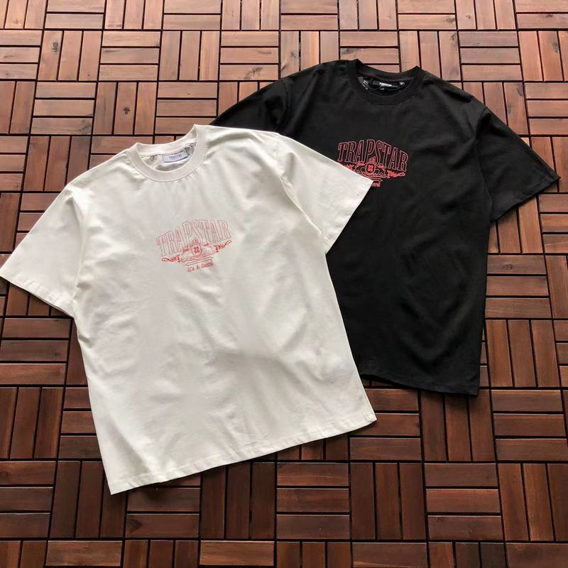 Футболка Trapstar Front Logo With Patterns "White" фото № 7