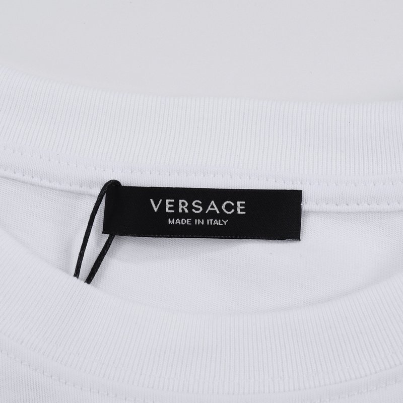 Футболка Versace With A Bright Print "White" фото № 6