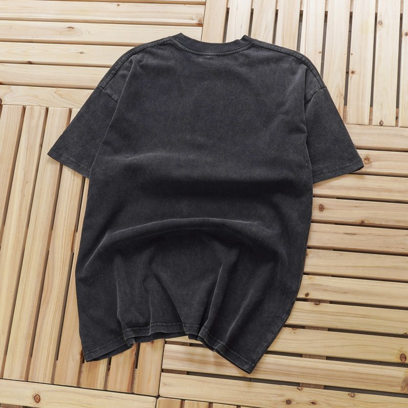 Футболка Vintage With Face Print "Black" фото № 3