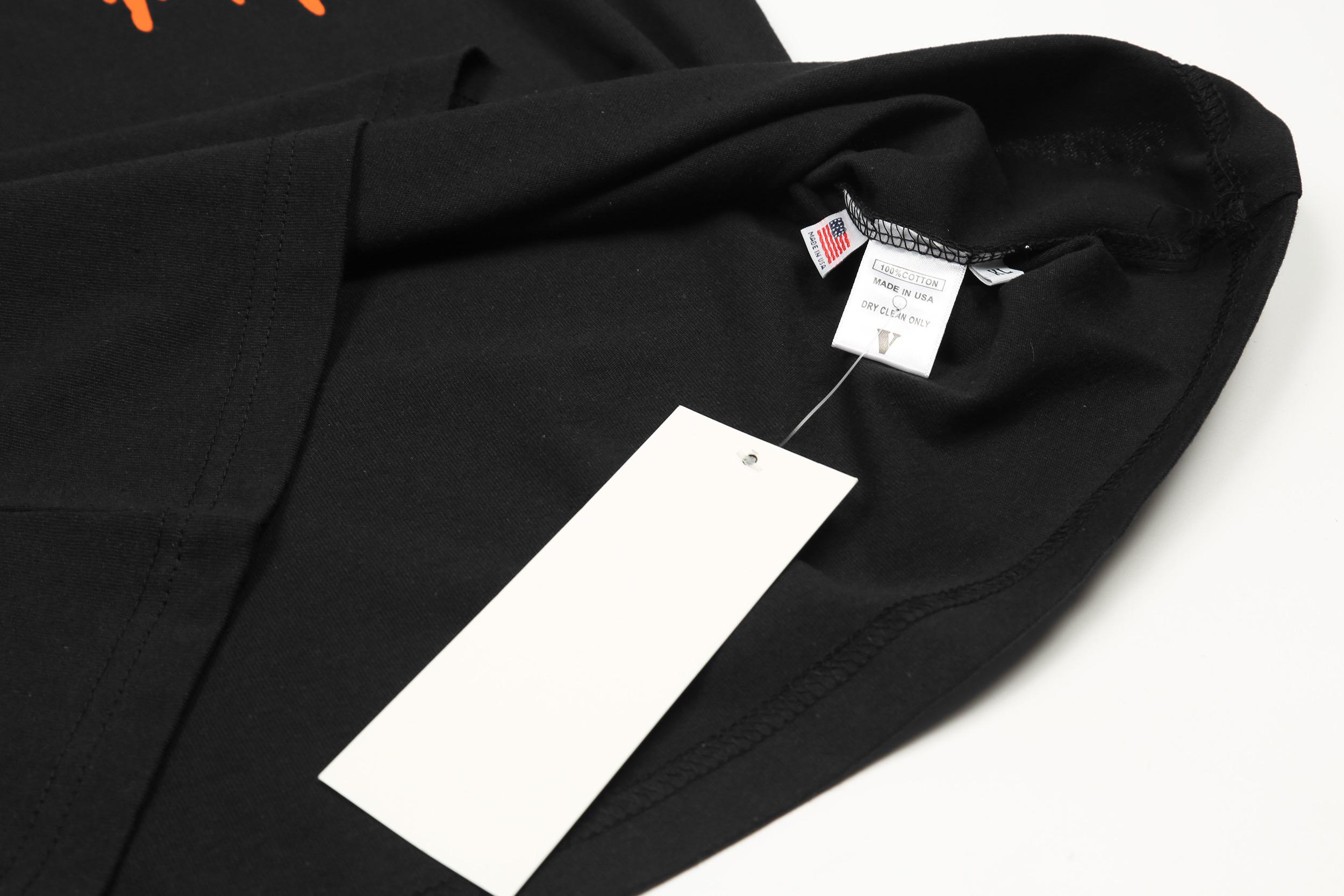 Футболка Vlone Lover Eye "Black" фото № 5