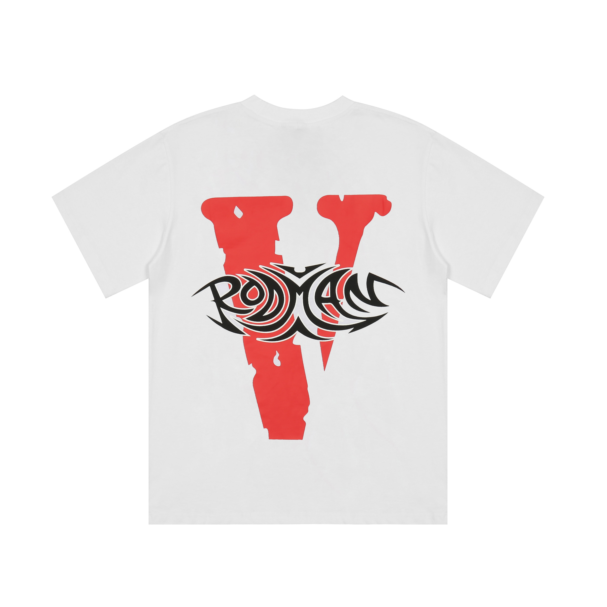 Футболка Vlone Rodman V-Face "White" фото № 2