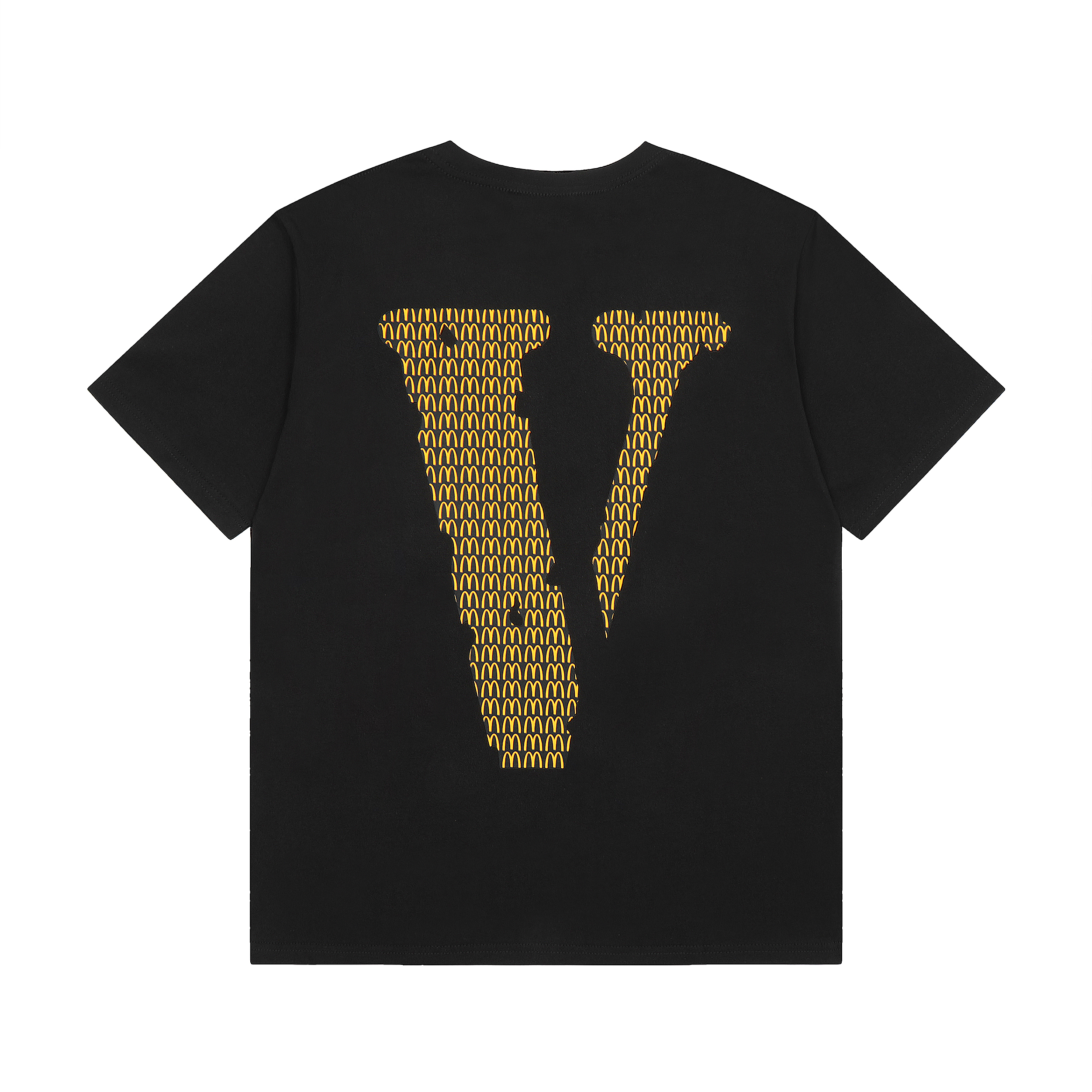 Футболка Vlone Mini McDonald’s Letters "Black" фото № 2